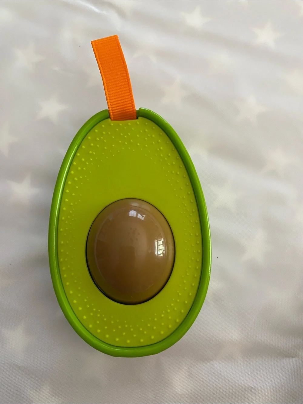 Plush Sunflower Teething Toy in Olive Green by Tiny Love